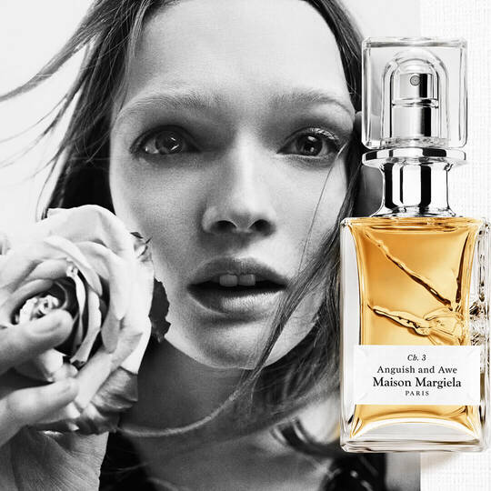 Ch Bottle with Models Image Maison Margiela