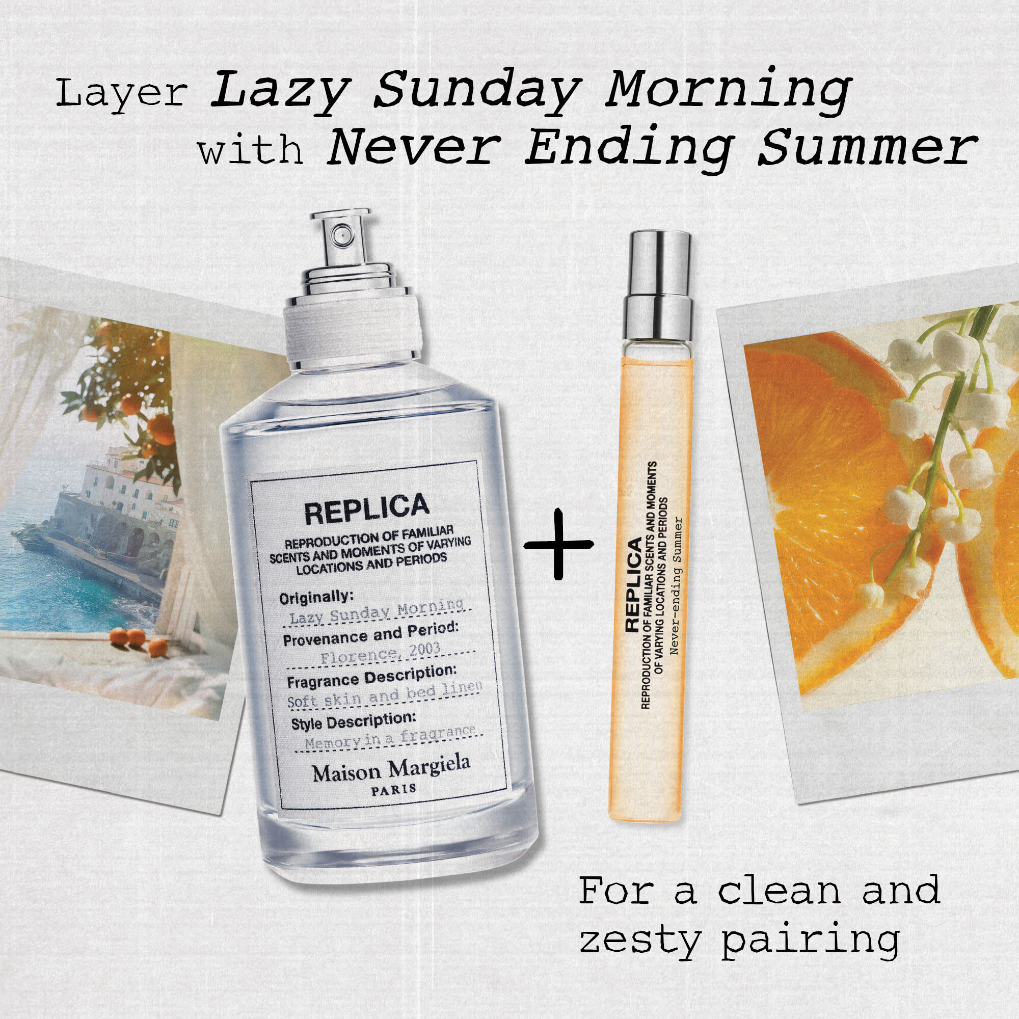 REPLICA Lazy Sunday Morning EDT Perfume | Maison Margiela
