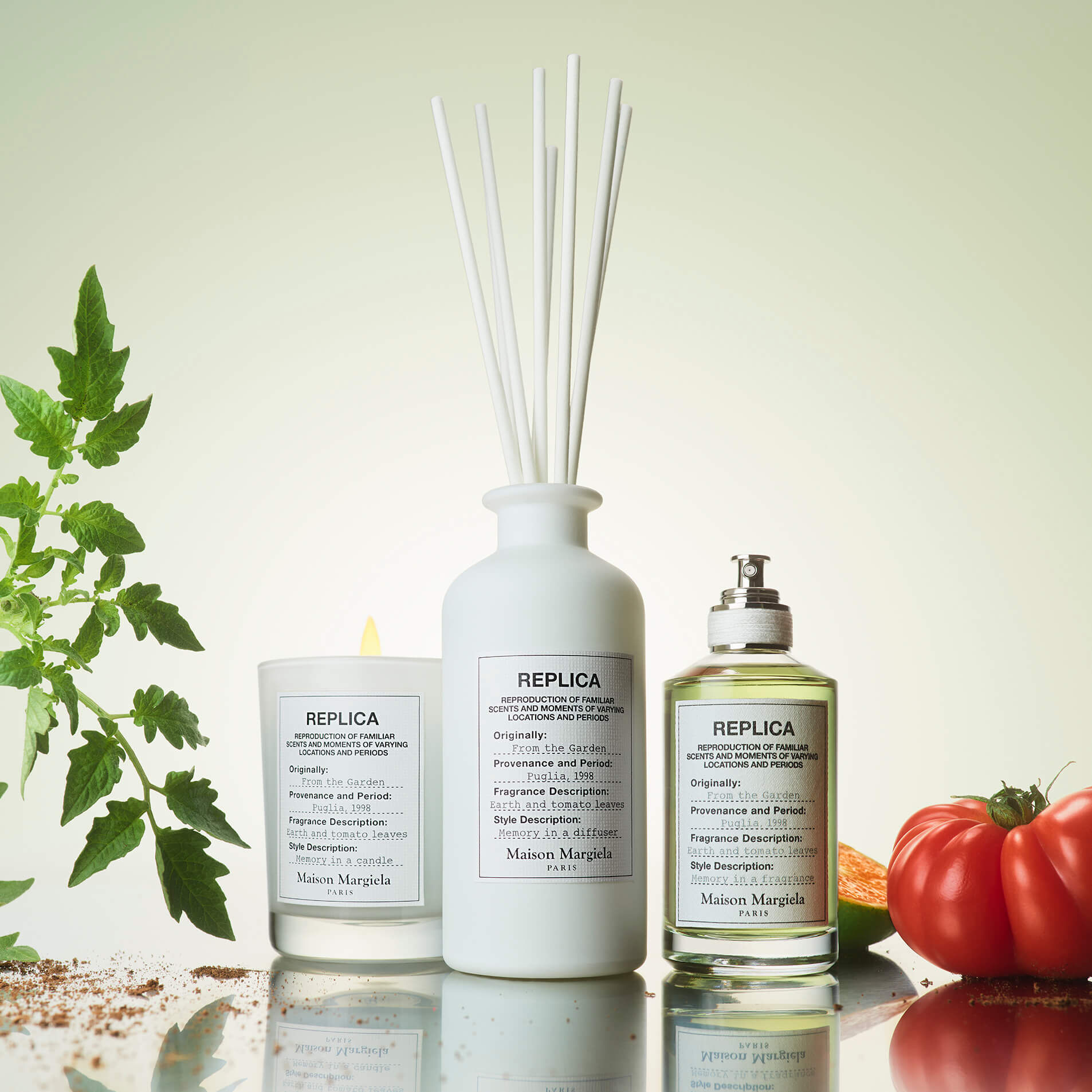 Replica From The Garden Scented Candle | Maison Margiela