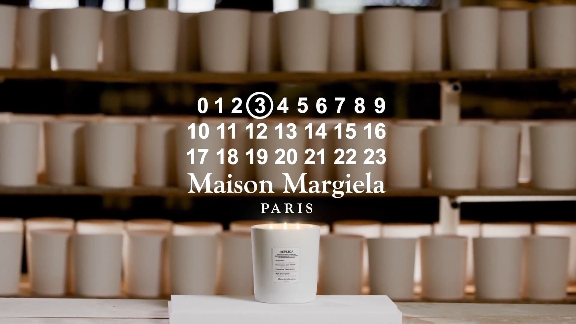 REPLICA By the Fireplace Scented Candle | Maison Margiela