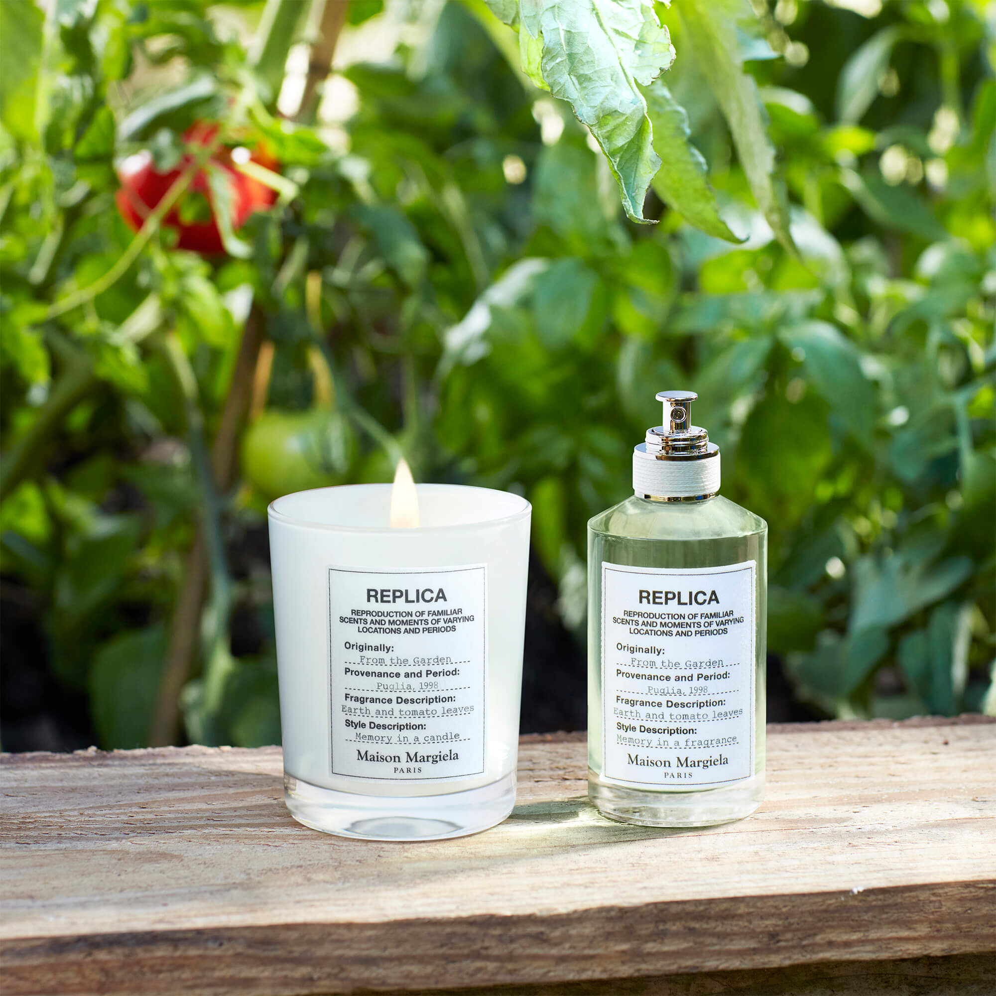 Replica From The Garden Scented Candle | Maison Margiela