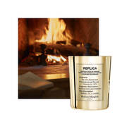 Replica By The Fireplace Scented Candle Limited Edition Gold