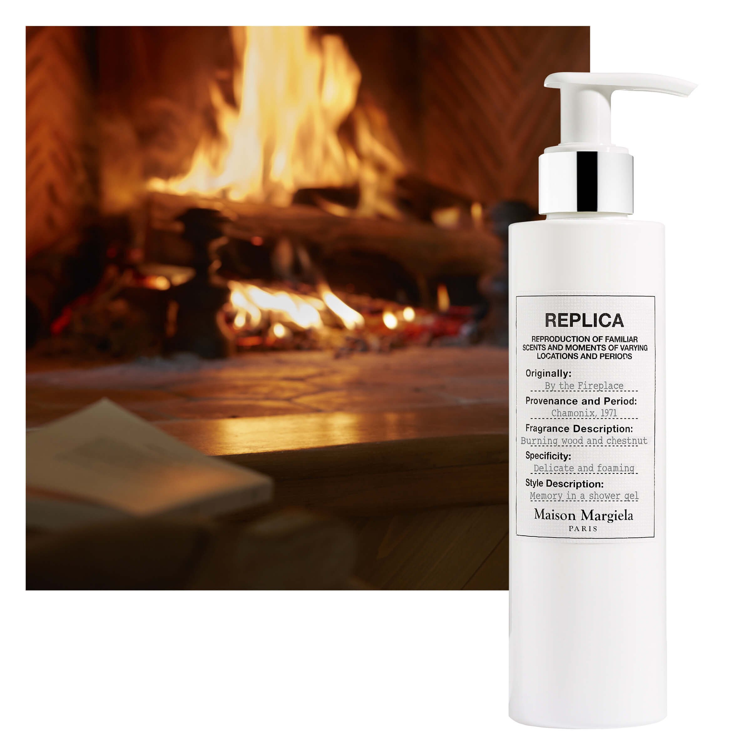 Maison Margiela REPLICAシャワージェル　200ml REPLICA By The Fireplace Body Shower Gel | Maison Margiela