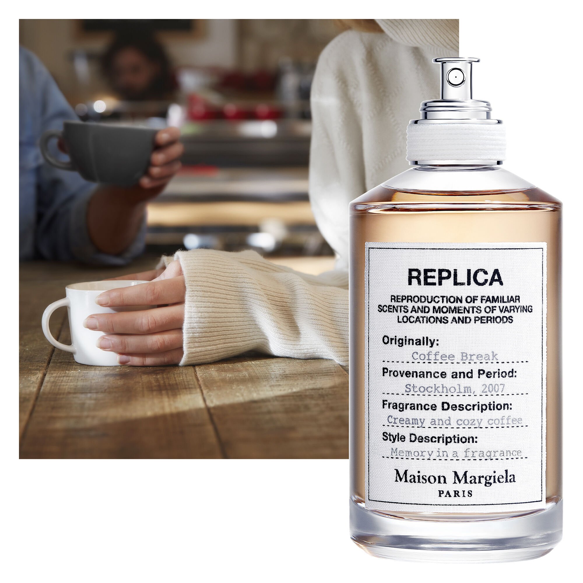 割引価格 REPLICA Margiela Maison by Toilette de Eau Break, Coffee 香水(ユニセックス)