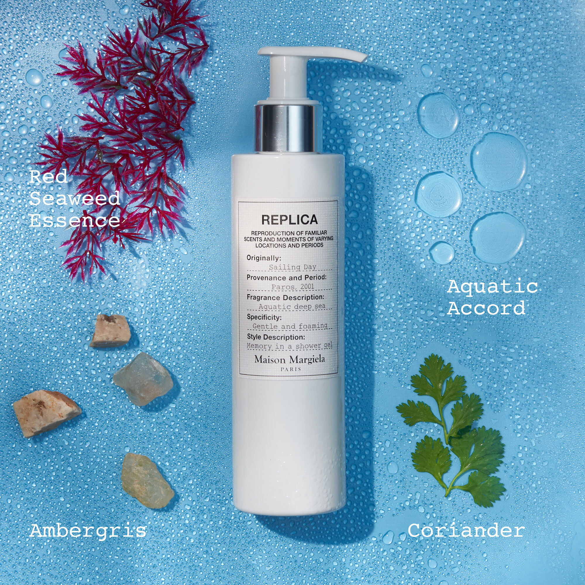 Discover REPLICA Sailing Day Shower Gel | Maison Margiela