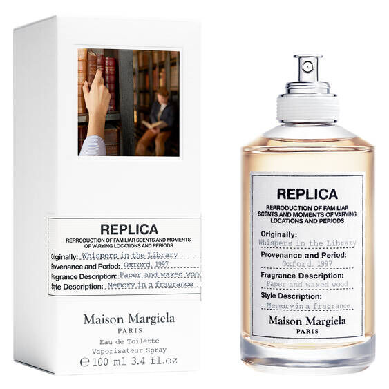 maison margiela whispers in the library candle