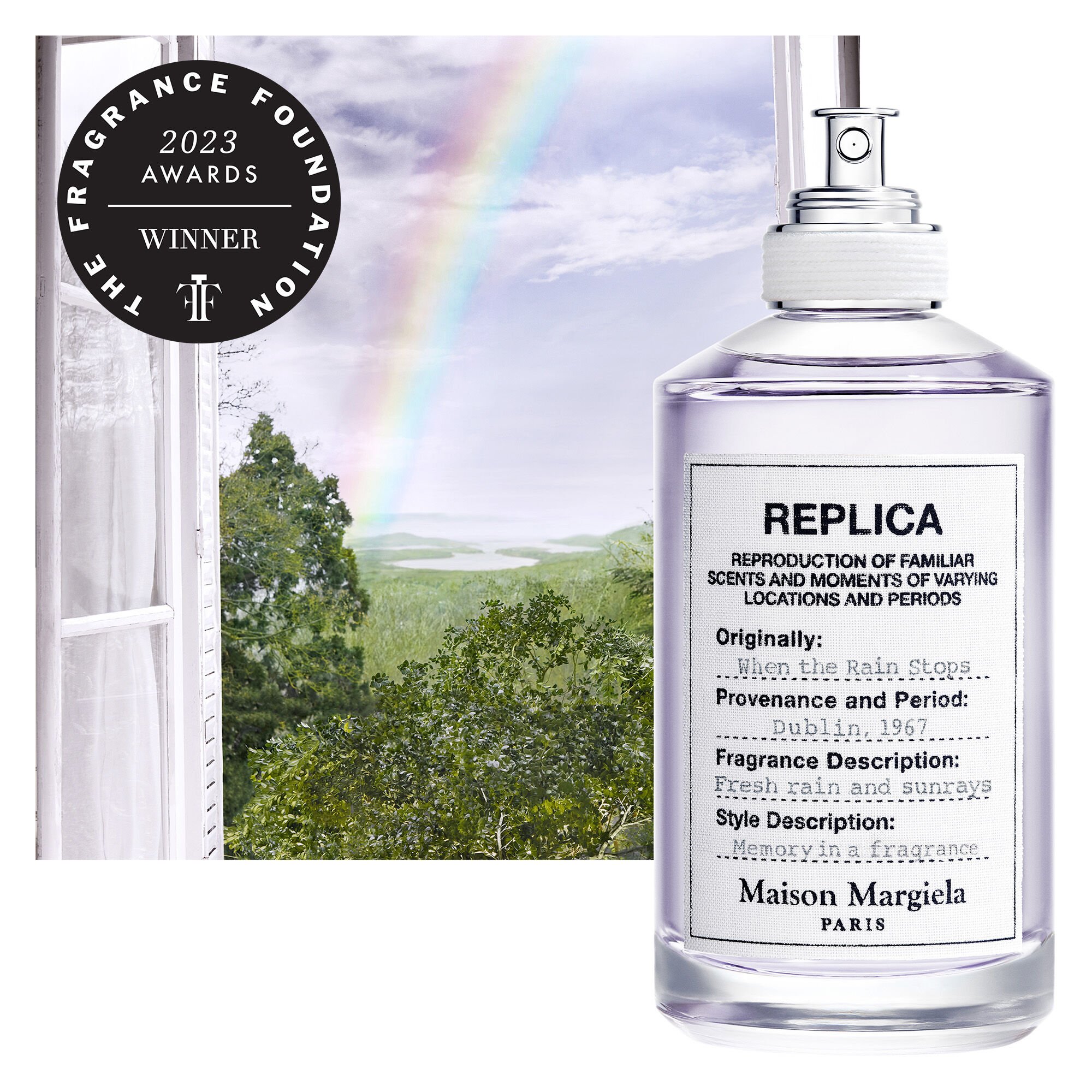 Replica When The Rain Stops Eau De Toilette Spray (Unisex) By Maison Margiela - 3.4 oz