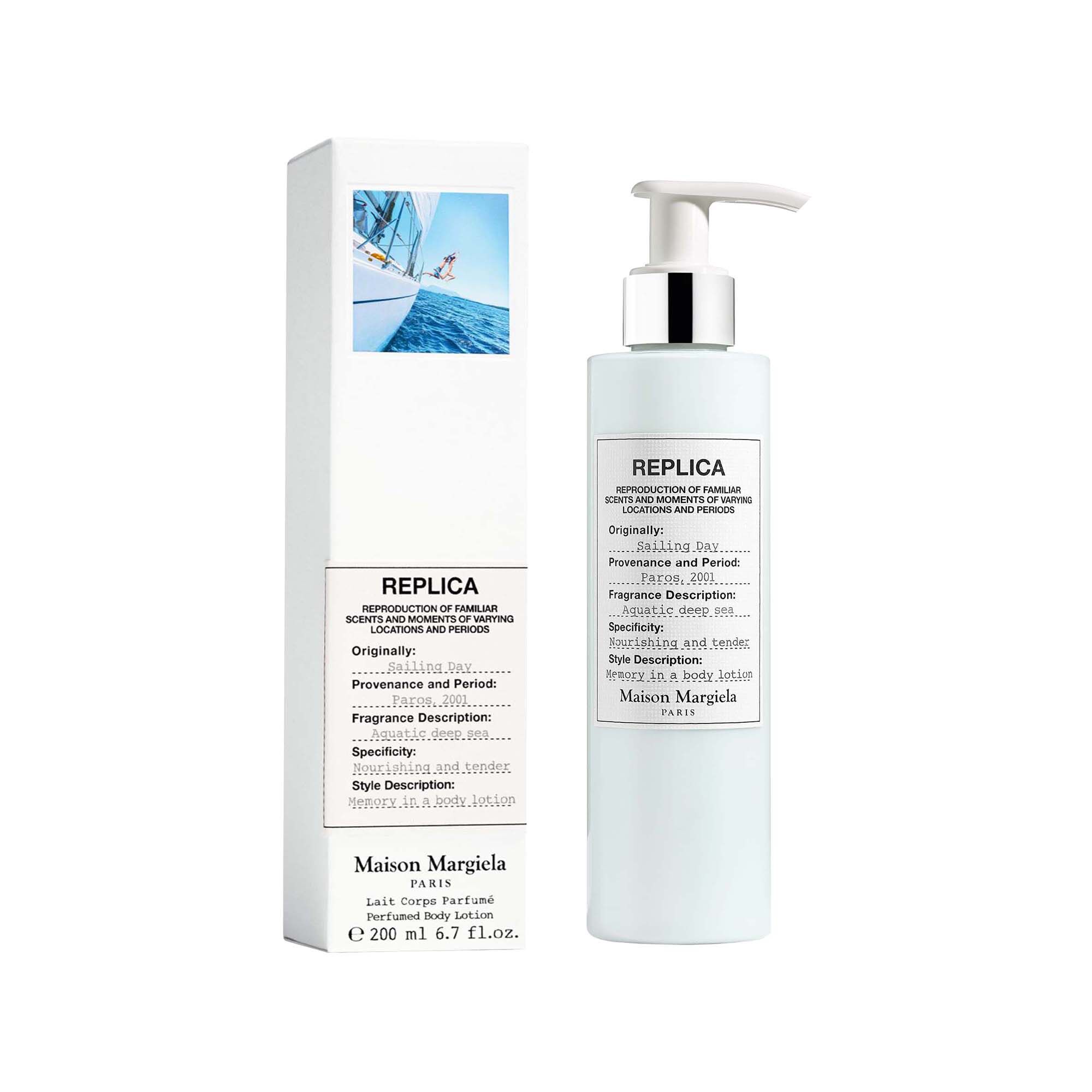 Discover REPLICA Sailing Day Body Lotion| Maison Margiela