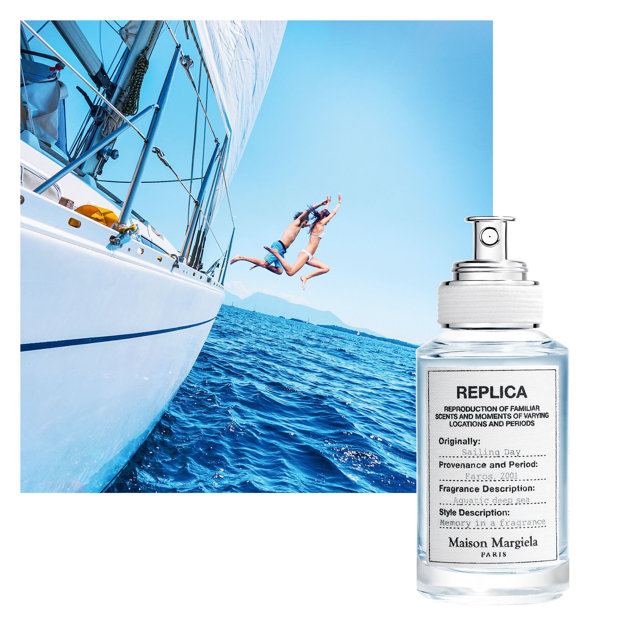 専門店では EDT Day Sailing REPLICA Perfume Official Margiela Maison | その他