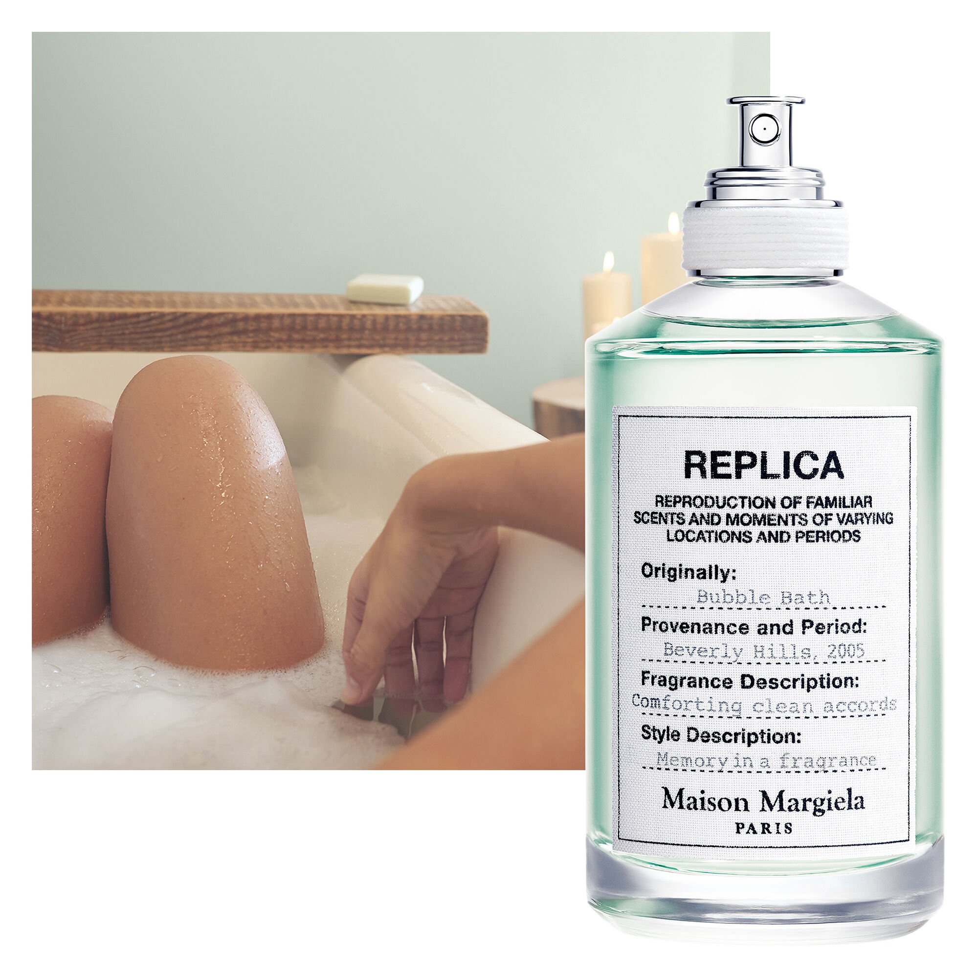 Replica Bubble Bath Eau De Toilette Spray (Unisex) By Maison Margiela - 3.4 oz