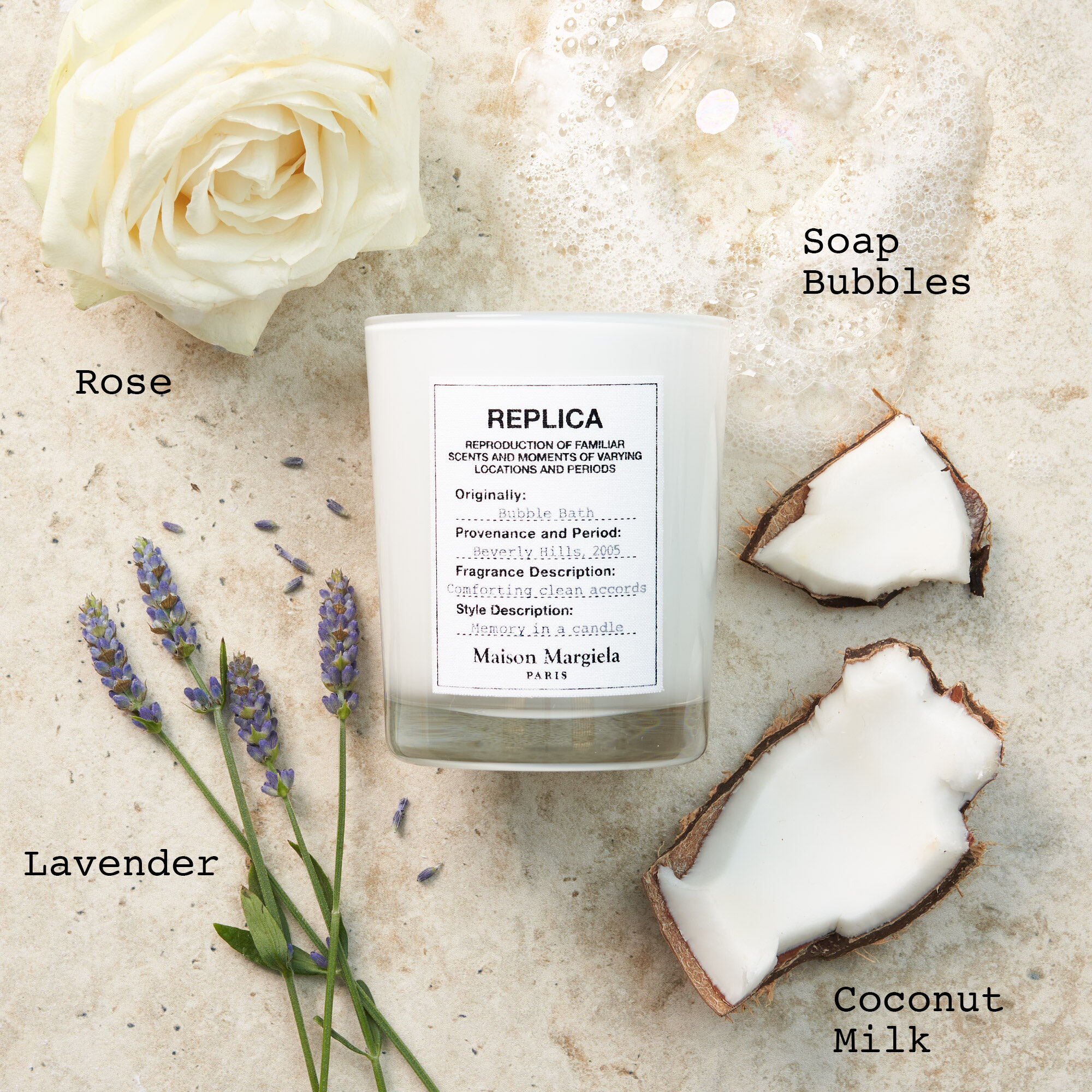 REPLICA Bubble Bath Scented Candle Maison Margiela