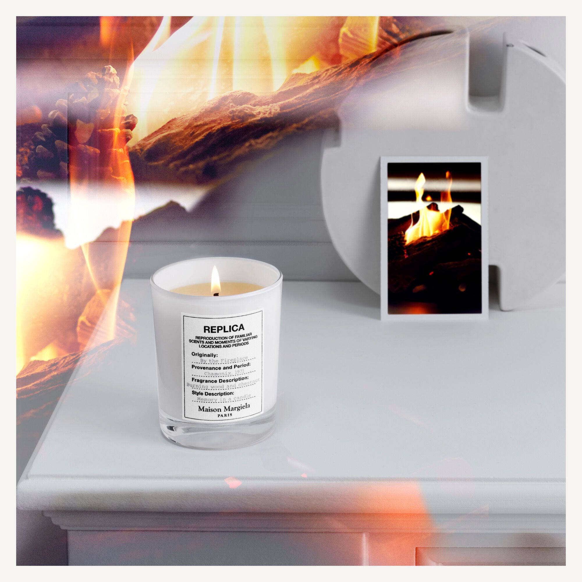 商品画像：REPLICA By the Fireplace Scented Candle | Maison Margiela 4