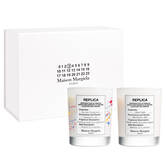 Jazz by the Fireplace Candle Duo