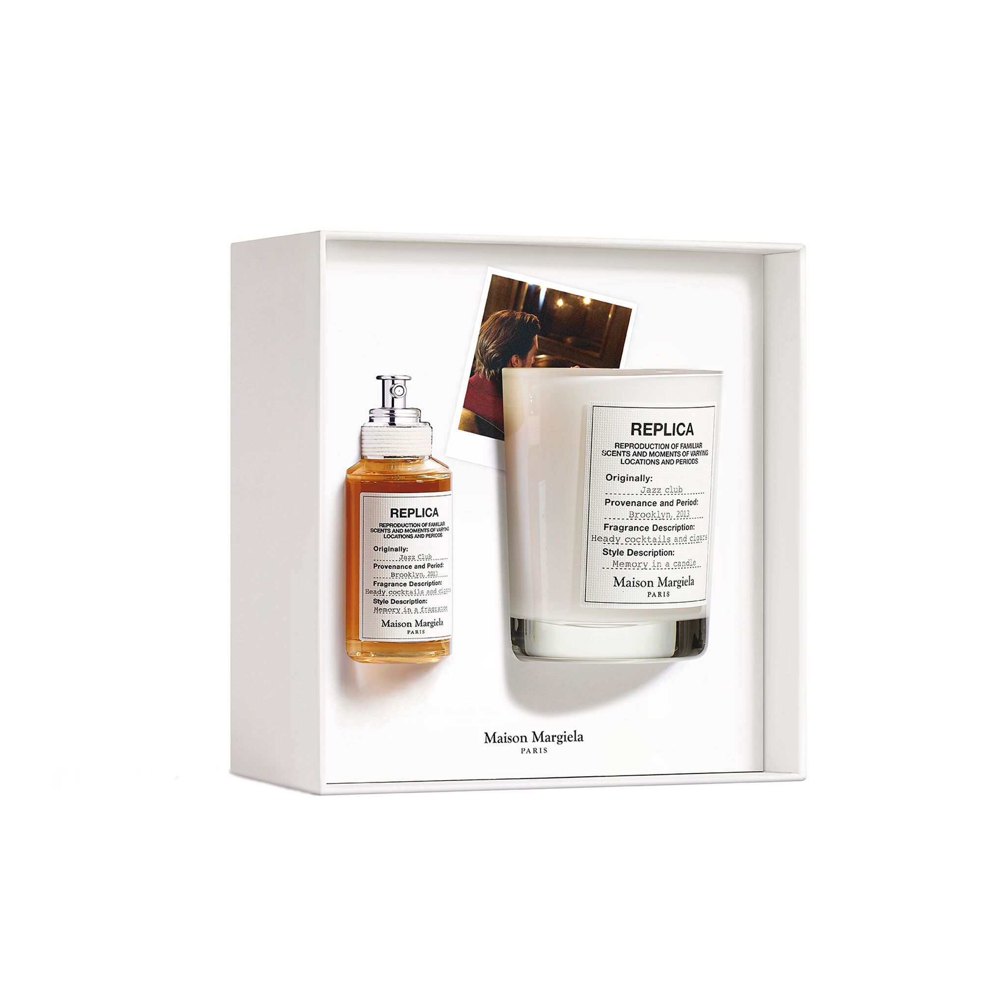 REPLICA Jazz Club Cologne & Candle Set Maison Margiela