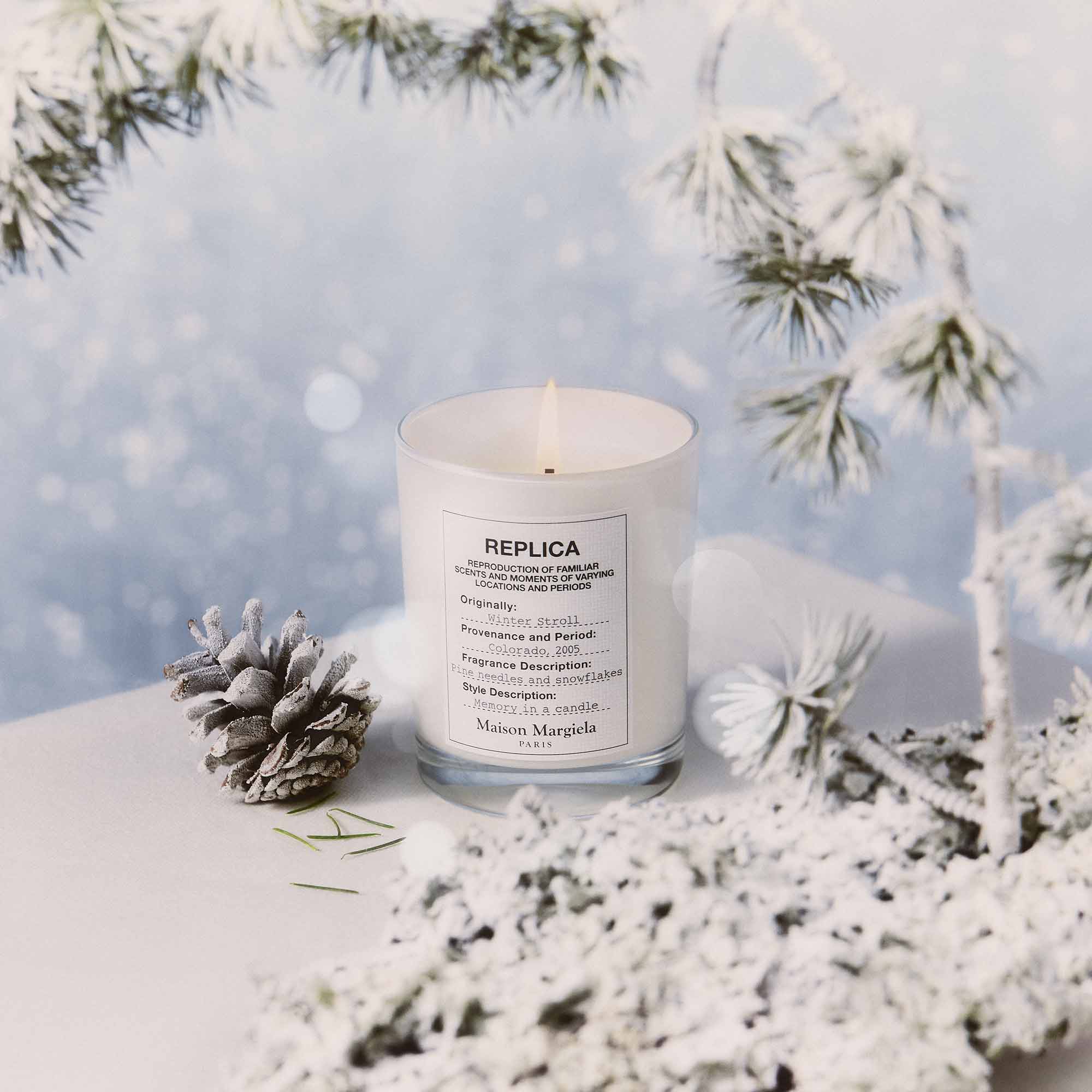REPLICA WINTER STROLL SCENTED CANDLE Maison Margiela